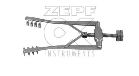 18-6204-10 18-6204-10  ~ ALLPORT Wundsperrer scharf 4x4 Z. ~