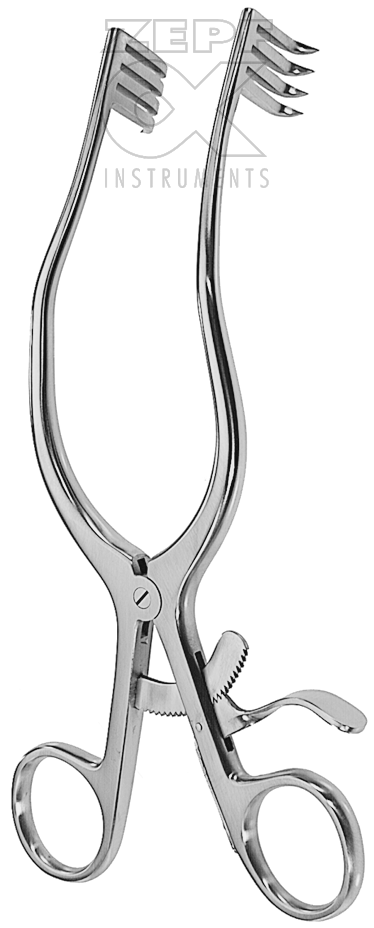 18-6708-20 18-6708-20  ~ ANDERSON ADSON Wundsperr.4x4 Z scharf 18,5 cm ~