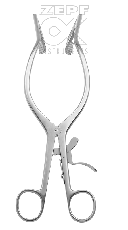 18-6803-27 18-6803-27  ~ ADSON Wundsperrer stumpf 5x6Zähne 27 cm ~