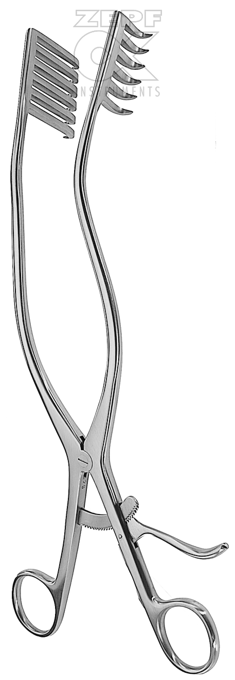18-6806-27 18-6806-27  ~ ADSON Hemilam.Spreiz.6x6Z.32mm schf. ~
