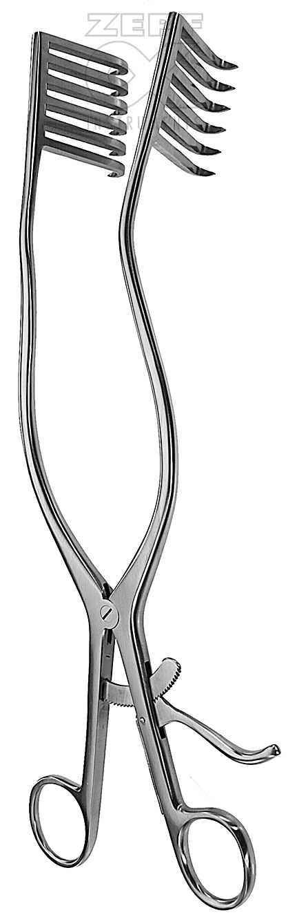 18-6809-27 18-6809-27  ~ ADSON Hemilam.Spreizer li. 6 Z.13 mm ~