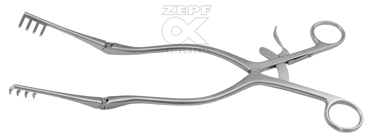 18-6900-31 18-6900-31  ~ BECKMANN Wundsperrer 31 cm scharf 26x17 mm ~