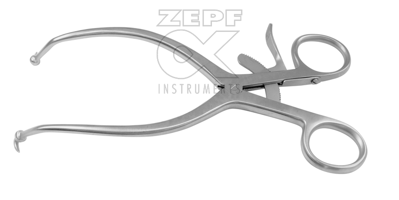18-8004-18 18-8004-18  ~ GELPI Perineal Sperrer mit Stop 18 cm ~