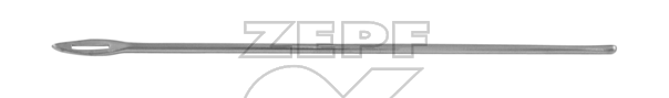 20-1002-14 20-1002-14  ~ Knopf Sonde mit Öhr 14,5 cm ~