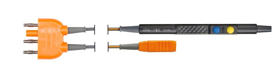 220-345 220-345  ~ ARC 100 JackKNIFE 2,4 mm mit Kabel bipolare Pinzette 4 m ~