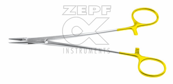 24-2106-16 24-2106-16  ~ DE BAKEY Nadelh.s. fein 16 cm TC 7000 TPI 0,3 mm 5.0  -  12.0 ~