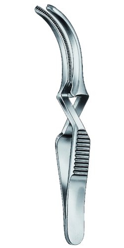 24-393-10-07 24-393-10-07  ~ BULLDOGKLEMME, DE BAKEY, GEB., 10 CM ~