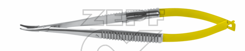 24-6709-14 24-6709-14  ~ CASTROVIEJO Nadelh.m.Sp.geb. 14 cm TC gerieft 14400 TPI 0,2 mm 5.0  -  12.0 ~