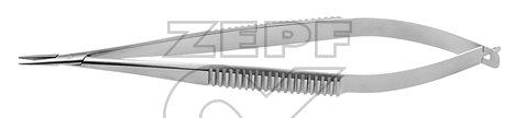 24-6720-14 24-6720-14  ~ CASTROVIEJO Nadelhalter gerade 14 cm ohne Sperre ~