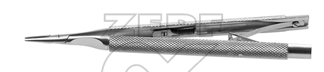 24-6804-13 24-6804-13  ~ CASTROVIEJO Nadelhalter 13 cm TC 14400 TPI 0,2 mm 5.0  -  12.0 ~