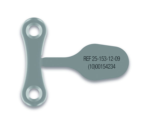 25-153-12-71 25-153-12-71  ~ ultraOne Gerade Pl., 2-Loch lang, 0,35mm ~