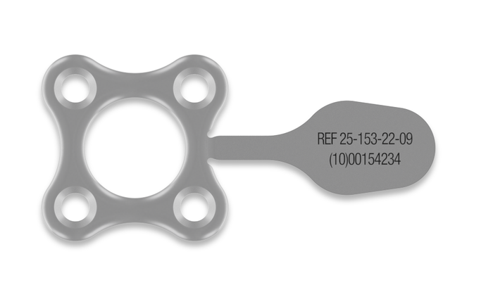 25-153-22-71 25-153-22-71  ~ ultraOne Gitterplatte, 2x2-Loch, 0,35mm ~