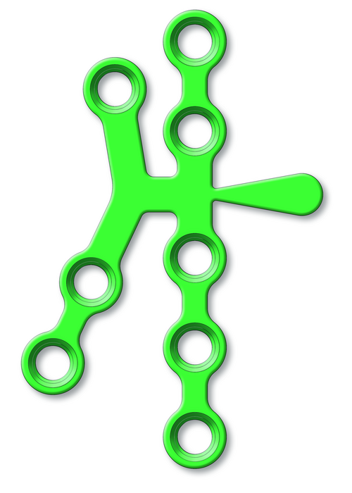 25-289-08-09 25-289-08-09  ~ Subkondyläre Platte, 8-Loch, links ~