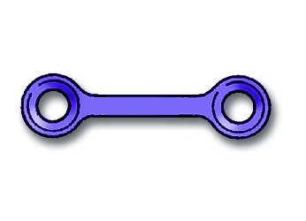 25-302-72-09 25-302-72-09  ~ LP NEURO PLATTE, GERADE, 2-LOCH, MITTEL ~