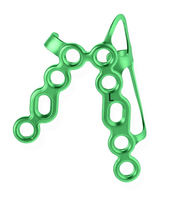 25-320-24-71 25-320-24-71  ~ Smart3D Kondylenplatte,2.0,9-L,li,T=1.0 ~