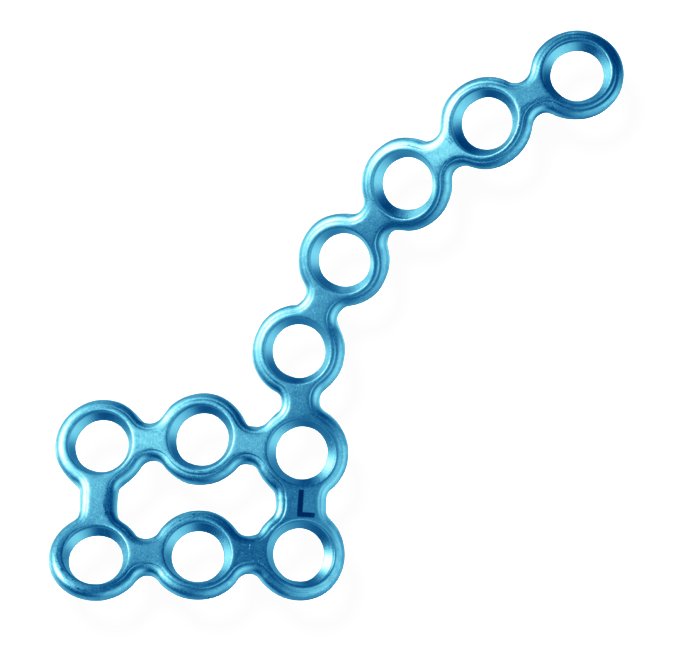 25-320-30-71 25-320-30-71  ~ Smart3D Zygomaplatte,1.5,11-L,li,T=0.6 ~