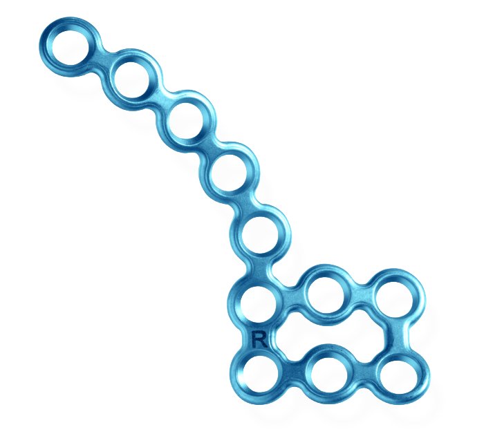 25-320-31-09 25-320-31-09  ~ Smart3D Zygomaplatte,1.5,11-L,re,T=0.6 ~