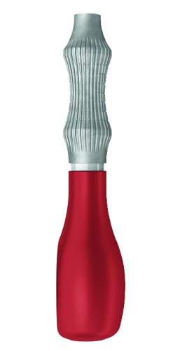 25-407-10-04 25-407-10-04  ~ Schr.dreherhandgriff, Silikon rot, flach ~