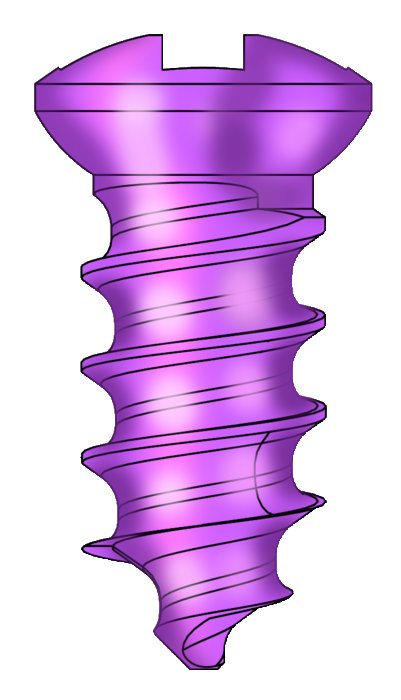 25-874-06-61 25-874-06-61  ~ MAXDRIVE NOTFALL SCHRAUBE 2,5X6MM ~