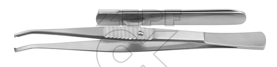 26-6204-07 26-6204-07  ~ PAUCHET Wundrand Fasspinzette mit Klammerhalter 7,5 mm 16 cm ~