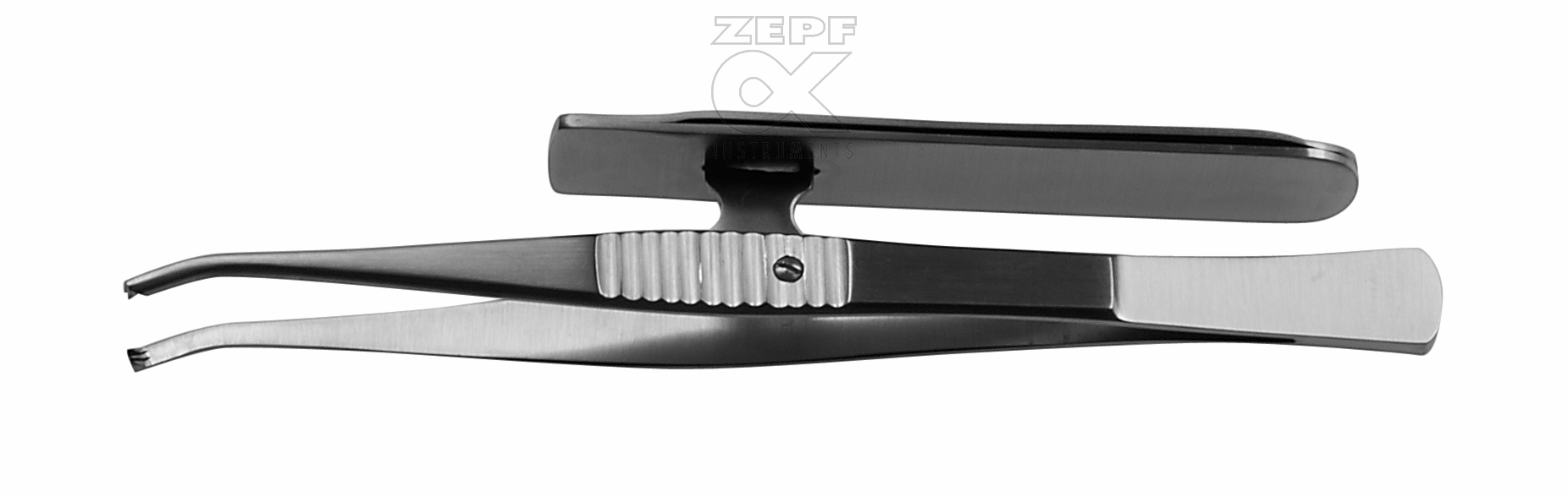26-6204-16 26-6204-16  ~ PAUCHET Wundrand Fasspinzette mit Klammerhalter 16  mm 16 cm ~