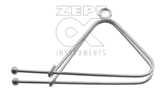 28-1510-12 28-1510-12  ~ MAYO Sterilisierklammer 12,5 cm doppelt ~
