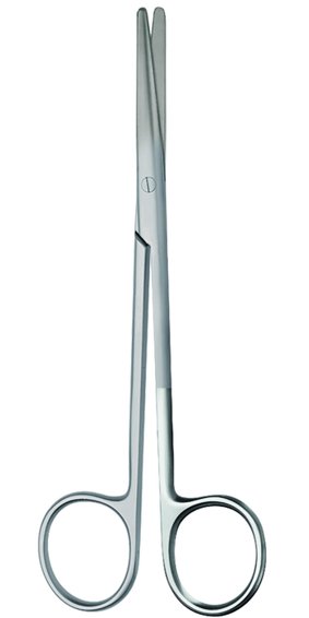 28-424-14-07 28-424-14-07  ~ ST-Schere, Präp., Metzenbaum, ger., 14cm ~