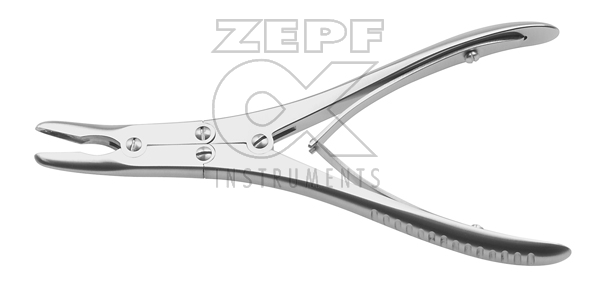 32-2103-15 32-2103-15  ~ BÖHLER Hohlmeissel Zange 3 mm 15 cm (RUSKIN mini) ~
