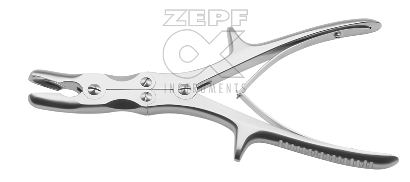 32-2301-22 32-2301-22  ~ STILLE LUER Hohlmeissel Zange gebogen 22 cm ~