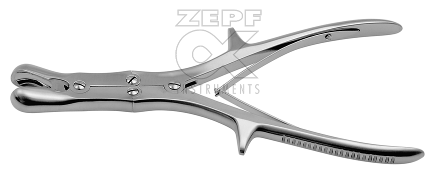 32-2303-27 32-2303-27  ~ STILLE LUER Hohlmeissel Zange gebogen 17 mm 27 cm ~