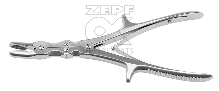 32-2307-23 32-2307-23  ~ STILLE RUSKIN Hohlmeissel Zange gebogen 23 cm ~