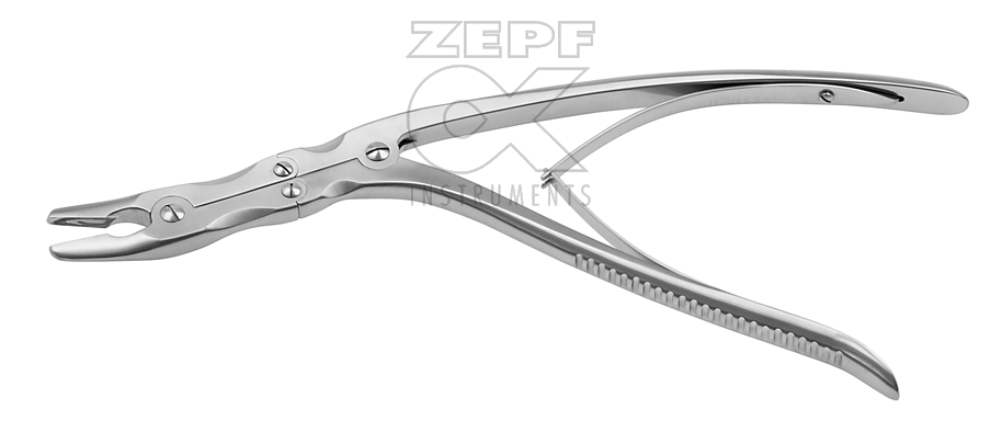 32-2503-26 32-2503-26  ~ SCAGLIETTI Hohlmeissel Zange links geb. 4 mm 26 cm ~