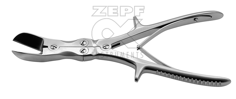 32-2901-23 32-2901-23  ~ LISTON Knochensplitter Zange abgewinkelt 23,5 cm ~