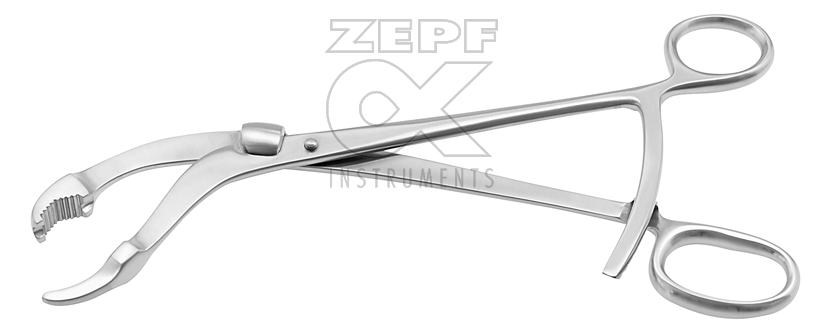32-3905-25 32-3905-25  ~ VERBRUGGE Knochenhalte Zange 9 mm 25 cm ~