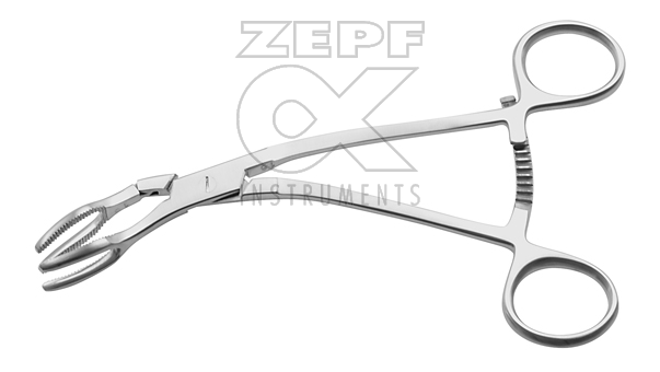 32-4025-18 32-4025-18  ~ McLEARIE Knochen- und Plattenhalte Zange mit beweglichem oberen Maulteil für Radius und Ulna 18,5 cm ~