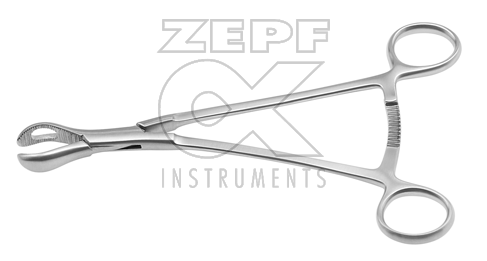 32-4102-18 32-4102-18  ~ BURNS Knochenhalte Zange 18,5 cm für Radius und Ulna ~