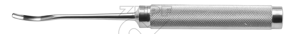 32-6621-02 32-6621-02  ~ COBB Hohlmeißel spinal leicht gebogen 6 mm 28 cm ~