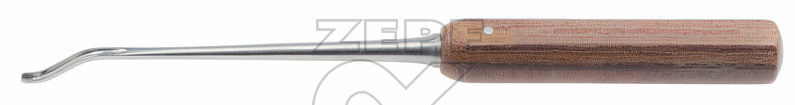 32-6623-04 32-6623-04  ~ COBB Hohlmeissel spinal abgebogen 6,5 mm 28 cm Griff aus PTFE ~