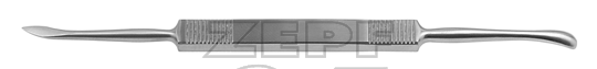 32-7496-18 32-7496-18  ~ OHL Raspatorium doppelendig 18 cm ~