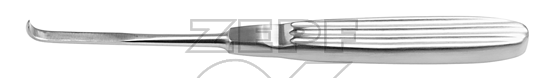 32-7615-01 32-7615-01  ~ MÜHLING Raspatorium gebogen 4 mm 17 cm ~