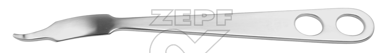 32-8001-18 32-8001-18  ~ HOHMANN Knochenhebel 18 mm 23,5 cm schmale Spitze 2,7 mm ~