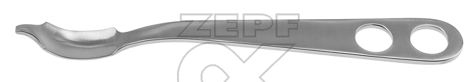 32-8017-18 32-8017-18  ~ Knochenhebel für Humerus Kopf 18 mm 22 cm ~