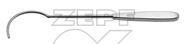 33-5263-27 33-5263-27  ~ Drahtumführungsnadel 270 mm Achse gebogen ~