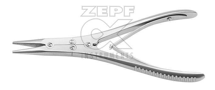 33-5307-01 33-5307-01  ~ Rundzange doppelt übersetzt   4,5 mm 2,5 mm 18 cm ~