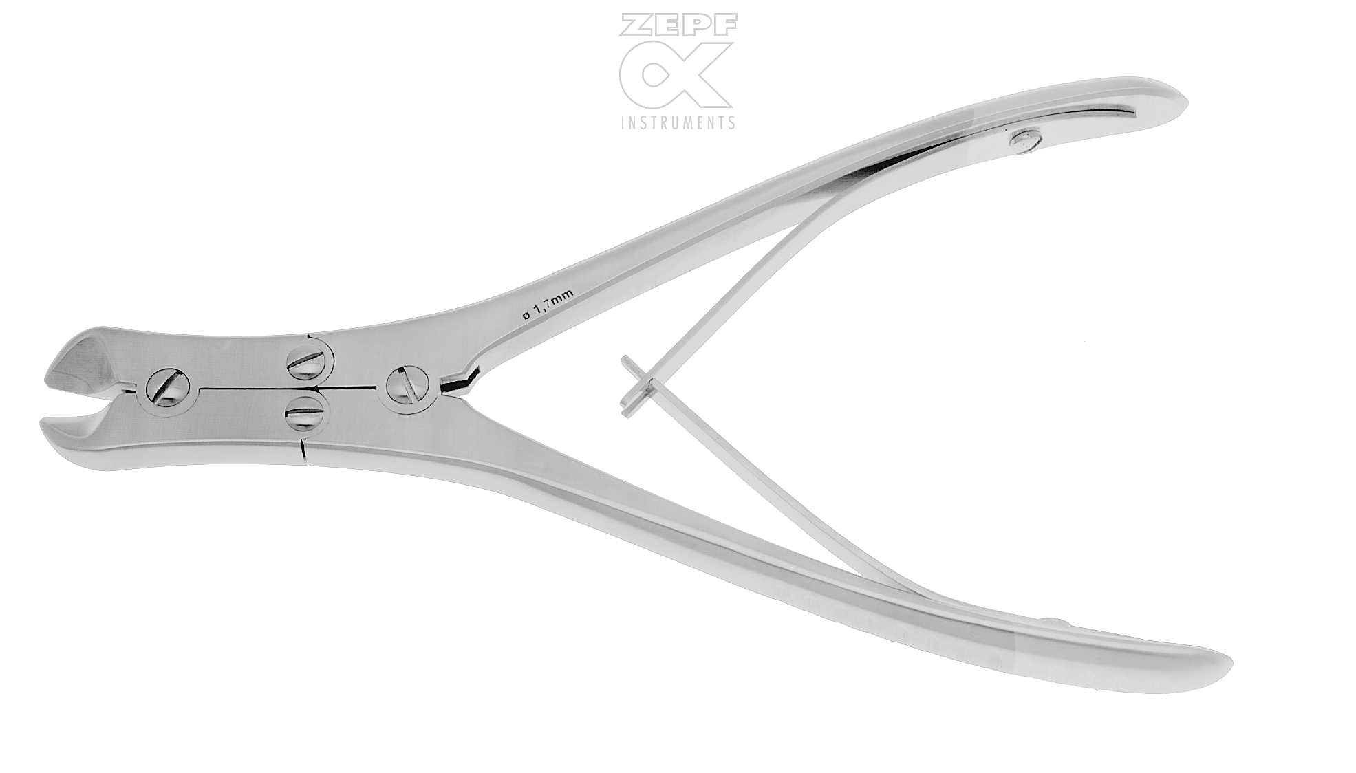 33-5407-17 33-5407-17  ~ REILL Zwickzange abgewinkelte Schneide 17,5 cm TC  für weichen Draht bis   2 mm für harten Draht bis   1,5 mm ~