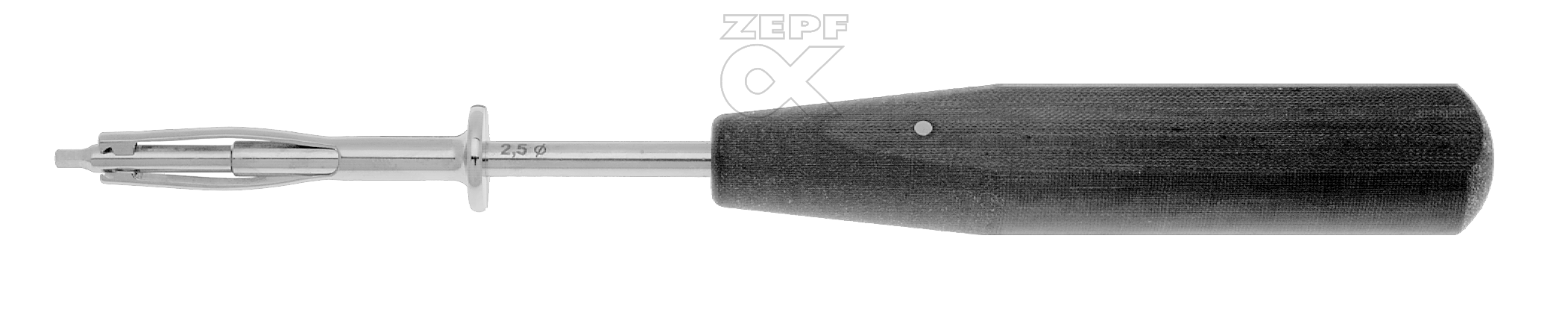 33-6300-25 33-6300-25  ~ Schraubendreh.2,5mm SW m.Halt. 25 cm Griff aus PTFE ~