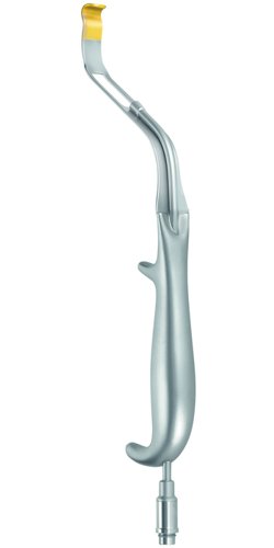 38-520-28-01 38-520-28-01  ~ Intraoral-Retraktor, L M, 28cm, KL, gef. ~