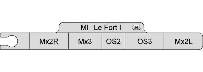 38-684-47-07 38-684-47-07  ~ MI SEQ3,Sequenzschablone Le Fort I,Teil3 ~