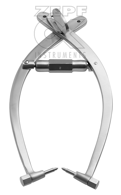 40-0204-00 40-0204-00  ~ Schädel Halter gr.verstellbar 11 cm ~