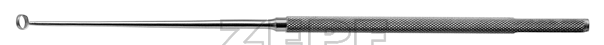 40-8101-04 40-8101-04  ~ RAY Kürette horiz. 45  4 mm D. ~